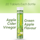 Avtix Apple Cider Vinegar (ACV) Green Apple Flavour Effervescent Tablet