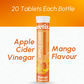 Avtix Apple Cider Vinegar (ACV) Mango Flavour Effervescent Tablet